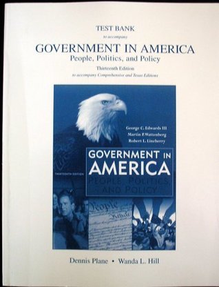 Read Test Bank to accompany Government in America: People, Politics, and Policy - Dennis Plane file in ePub