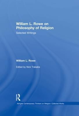 Read William L. Rowe on Philosophy of Religion: Selected Writings - William L. Rowe file in ePub