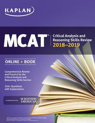 Read Online MCAT Critical Analysis and Reasoning Skills Review 2018-2019: Online   Book - Kaplan Test Prep file in ePub