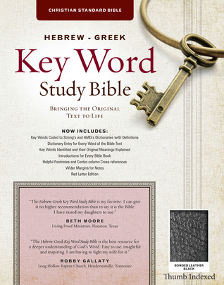 Full Download The Hebrew-Greek Key Word Study Bible: CSB Edition, Black Bonded Indexed - Spiros Zodhiates | PDF