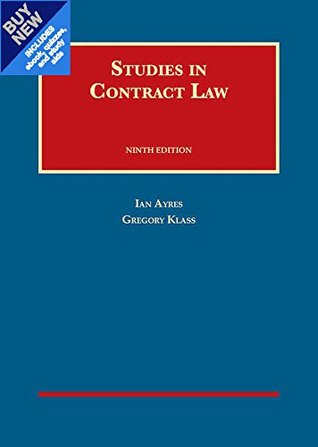Download Studies in Contract Law - CasebookPlus (University Casebook Series) - Ian Ayres file in PDF