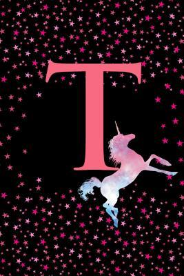 Download T: Letter T Monogram Watercolor Unicorn Notebook & Journal - Dream Darling Journals | PDF