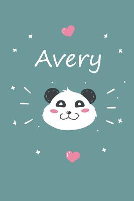 Read Avery: A cute personalized panda notebook/ diary for girls and women, with 100 lined pages in 6x9 inch format. Personal Diary Personalized Journal Customized Journal -  file in ePub