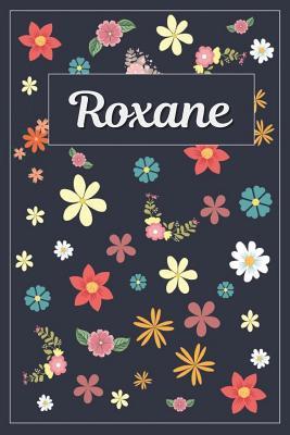 Read Online Roxane: Lined Writing Notebook with Personalized Name 120 Pages 6x9 Flowers -  file in ePub