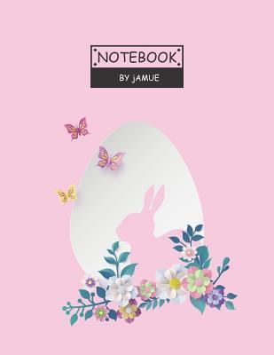 Read Notebook: Rabbit egg pink cover and Lined pages, Extra large (8.5 x 11) inches, 110 pages, White paper - J Jamue file in ePub