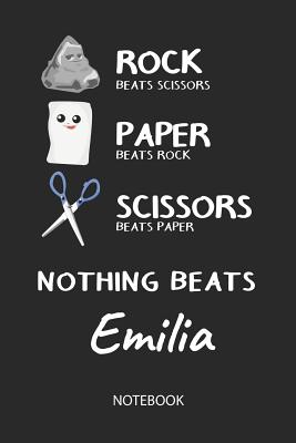 Download Nothing Beats Emilia - Notebook: Rock - Paper - Scissors - Game Pun - Blank Lined Kawaii Personalized & Customized Name School Notebook / Journal for Girls & Women. Cute Desk Accessories & First Day Of School, Birthday, Christmas & Name Day Gift. - Rockpaperscissors Publishing | ePub